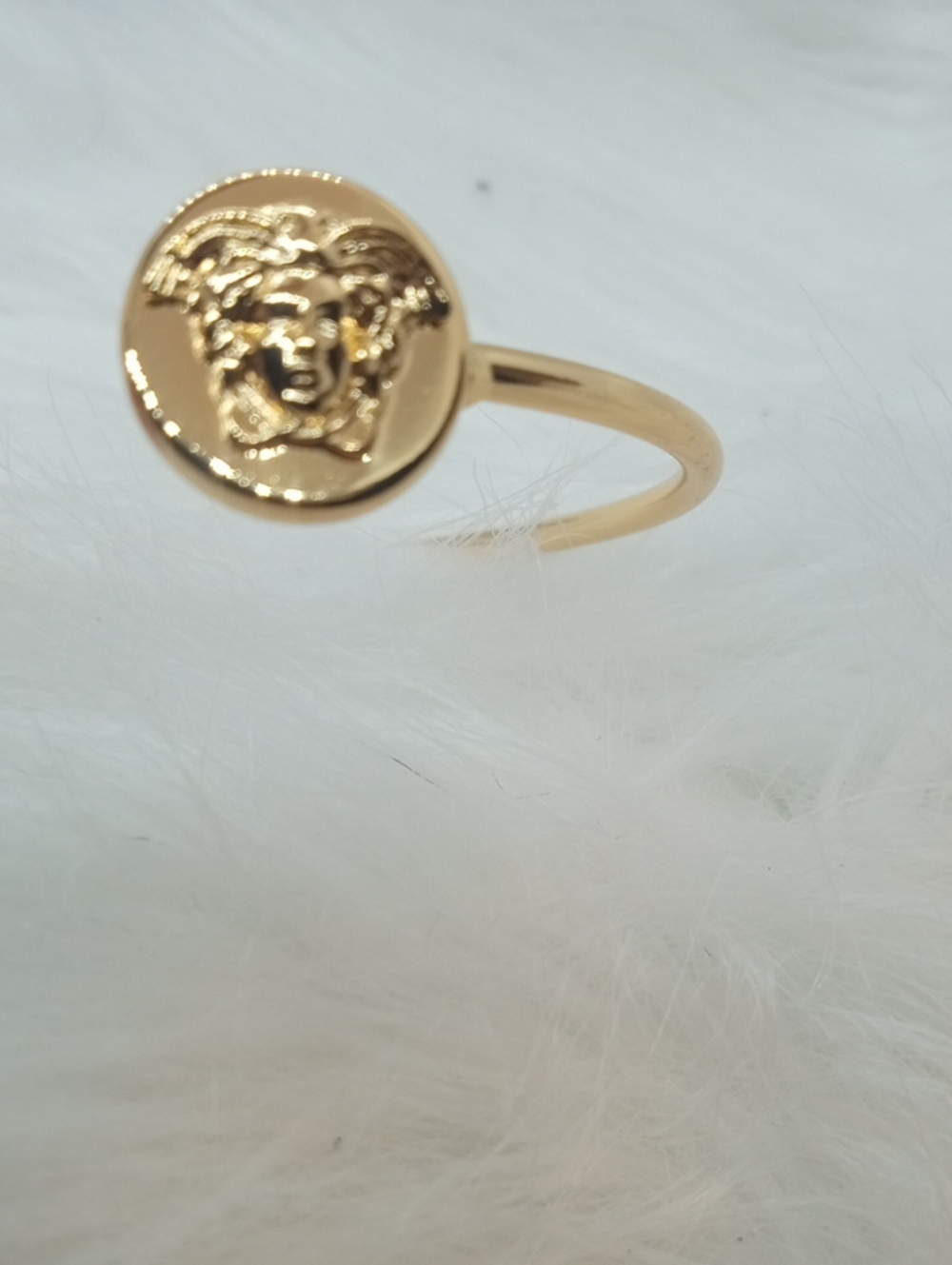 MEDUSA HEAD DOUBLE MEDALLION BRACELET - Picture 3 of 5